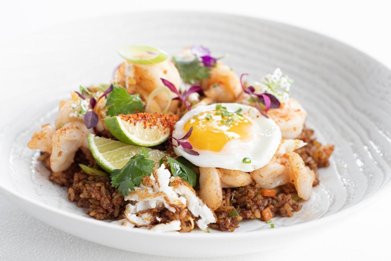 Myriad By Sana Hotels Lisboa Εξωτερικό φωτογραφία Quinoa with shrimp